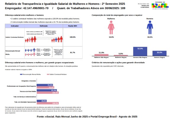 Relatório de Transparência - 1º Semestre de 2025